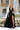 Prom Dresses Bejeweled Formal Prom Long Sequin Cape Dress Black