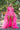 Jumpsuit Short Sequin Prom Romper Long Sleeve Jumpsuit Neon Pink