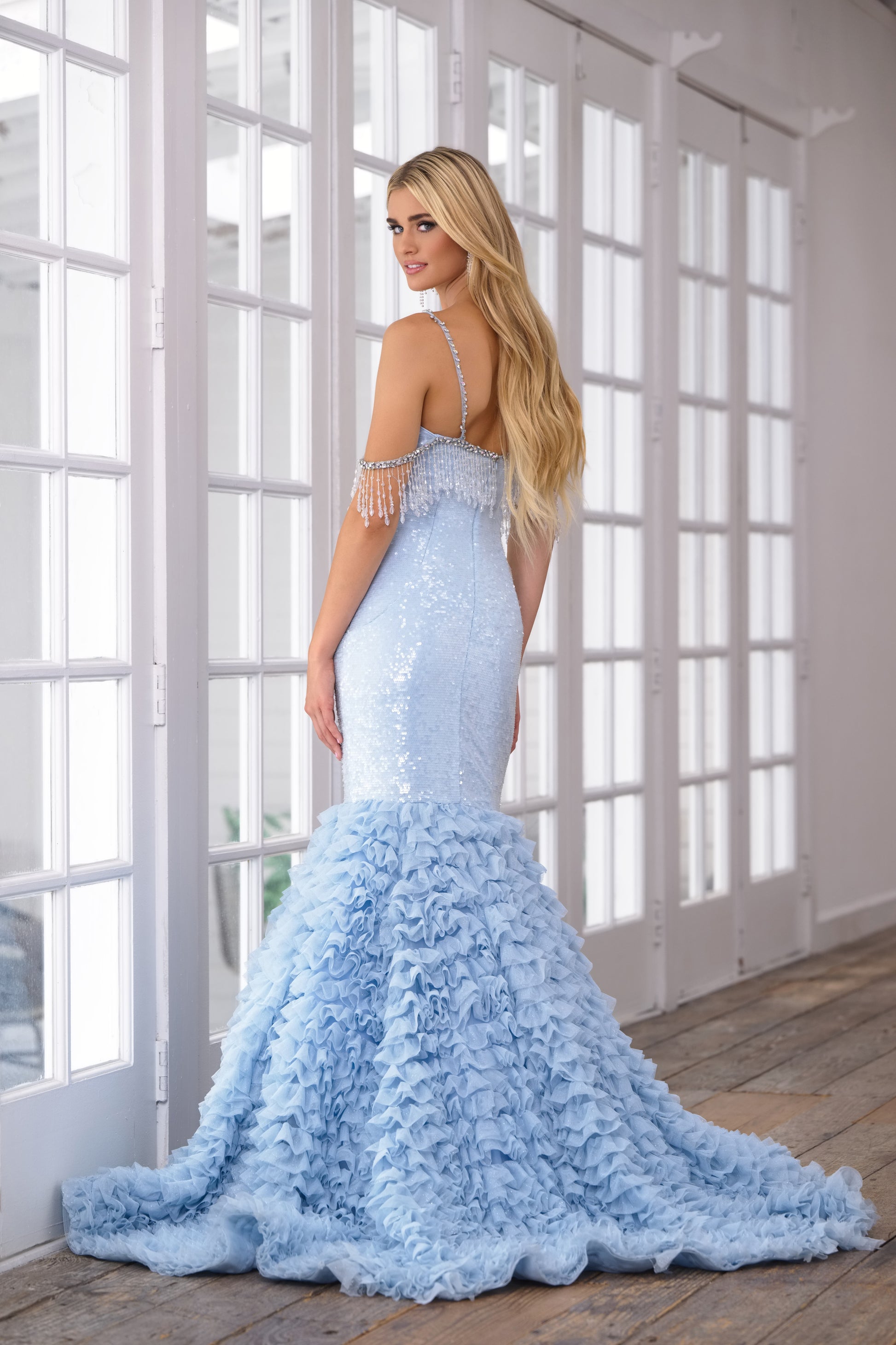 Ava Presley 28598 Long Formal Sequin Prom Dress