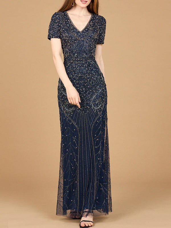 Lara Dresses 28864 Long Lace Formal Evening Dress