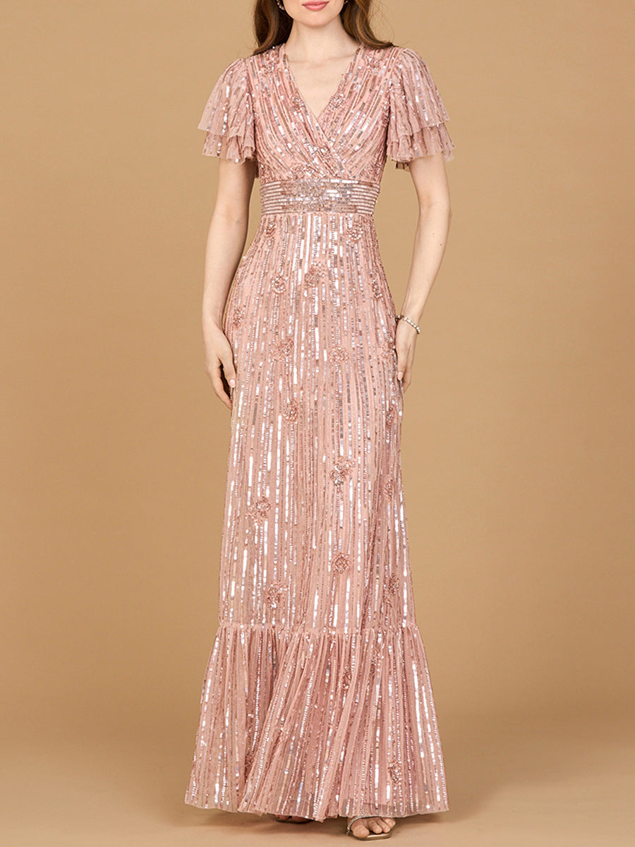 Lara Dresses 28899 Formal Long Beaded Evening Dress