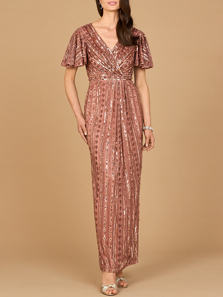 Lara Dresses 28901 Beaded Formal Long Mother of the Bride Dress