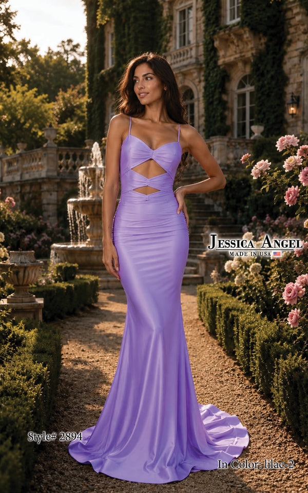 Sweetheart Floor-Length Satin Occasion Mermaid Jessica Angel 2894