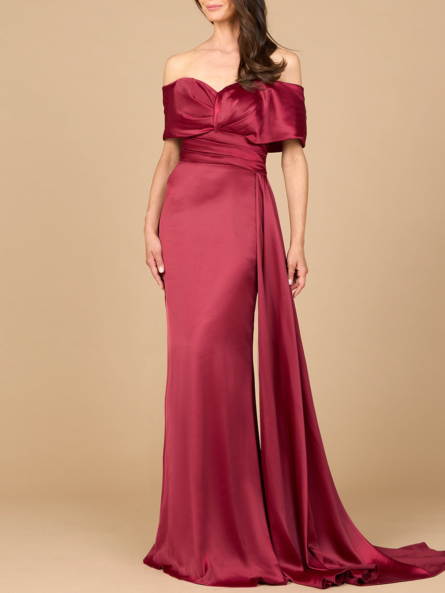 Formal Dresses Long Formal Evening Dress Dark Red
