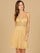 Cocktail Dresses Short Beaded Feather A Line Cocktail Dress Gold