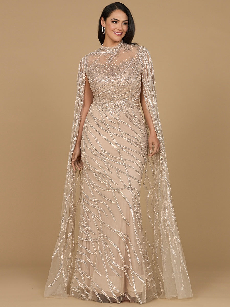 Lara Dresses 29042 Long Beaded Mother of the Bride Dress
