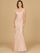 Formal Dresses Long Formal Beaded Fringe Evening Dress Blush