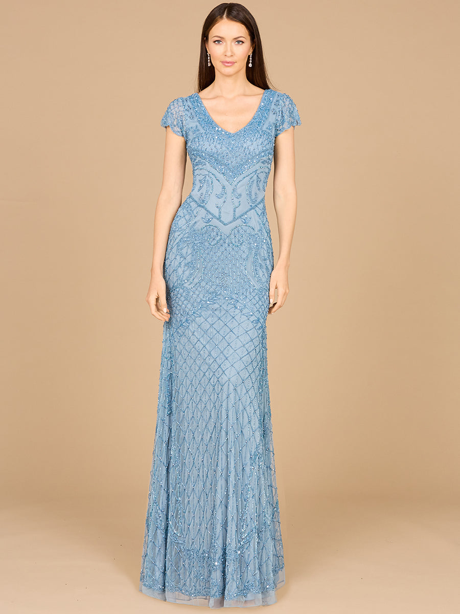 Lara Dresses 29073 Long Formal Beaded Evening Dress