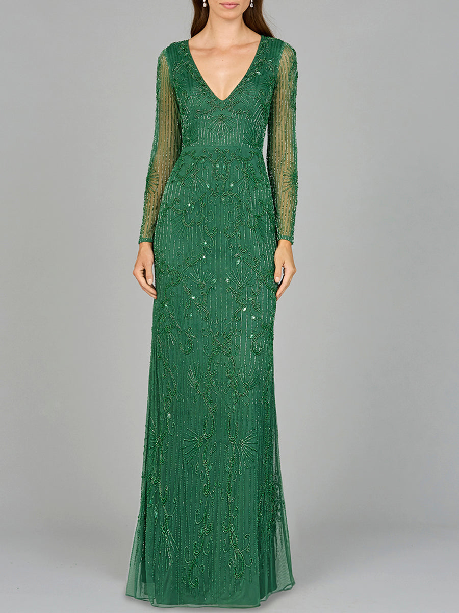 Lara Dresses 29078 Beaded Mother of the Bride Long Formal Dress