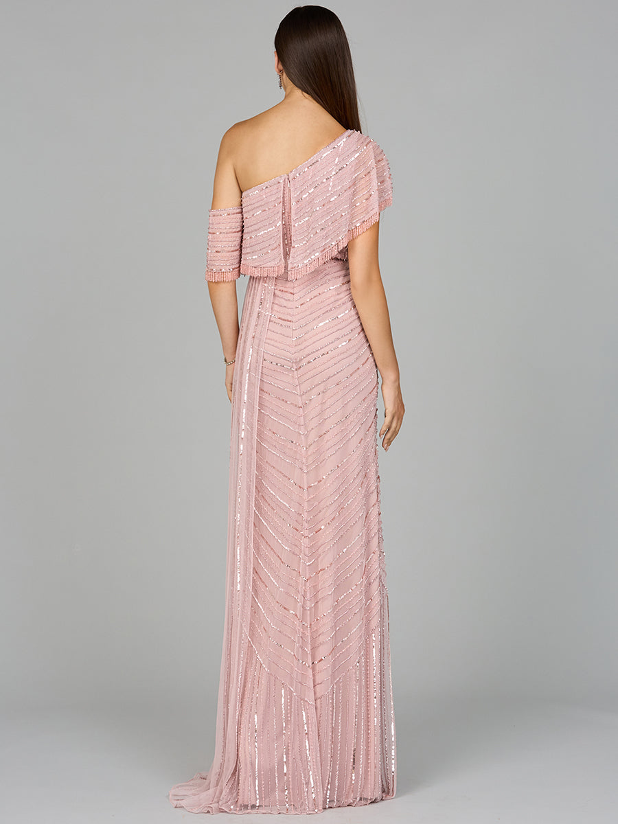 Prom  Dresses Prom Long Formal Evening Beaded Dress Dusty Rose