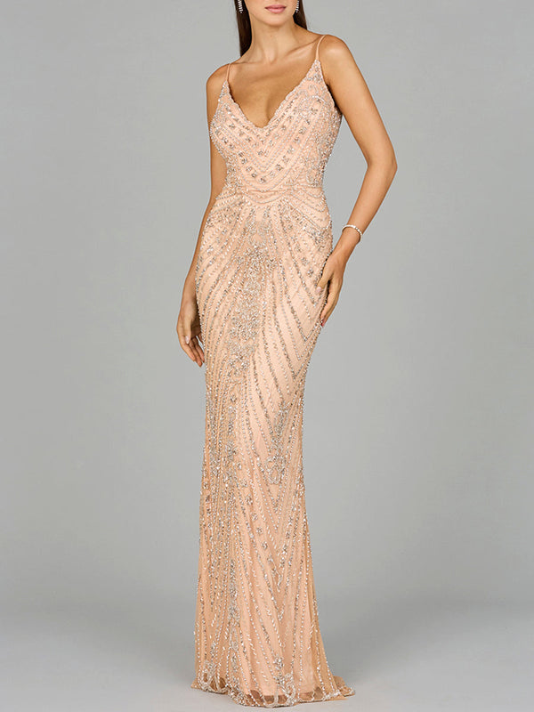 Lara Dresses 29109 Prom Long Beaded Formal Evening Dress