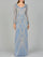 Mother of the Bride Dresses Beaaded Long Sleeve Mother of the Bride Formal Dress Ink Blue