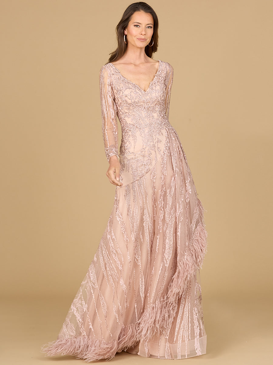 Lara 29133 Prom Dress - Blush | NewYorkDress Lara 29133 Prom Dress - Blush | NewYorkDress