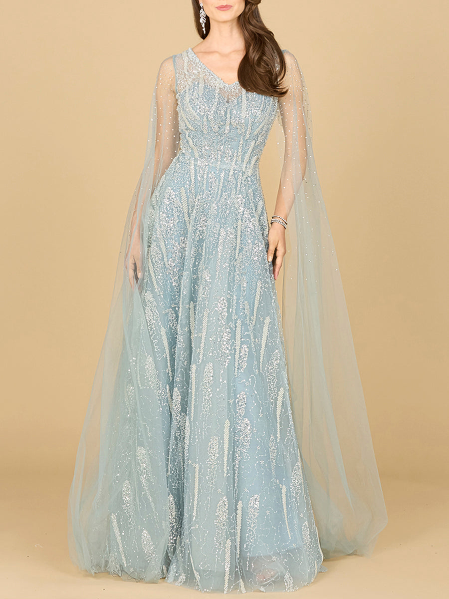 Mother of the Bride Dresses A Line Mother of the Bride Long Dress Dusty Blue