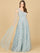 Mother of the Bride Dresses A Line Mother of the Bride Long Dress Dusty Blue