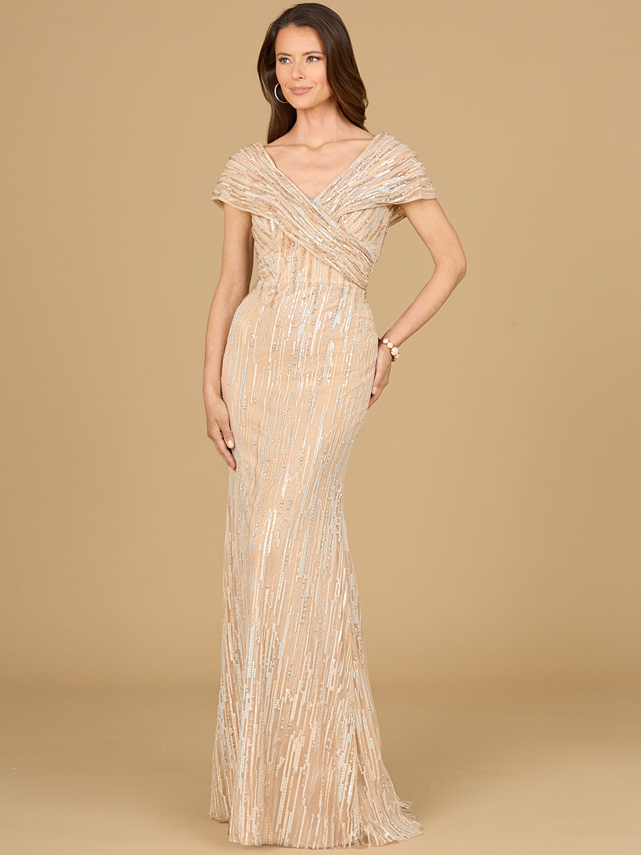 Mother of the Bride Dresses Long Fitted Mother of the Bride Formal Dress Champagne