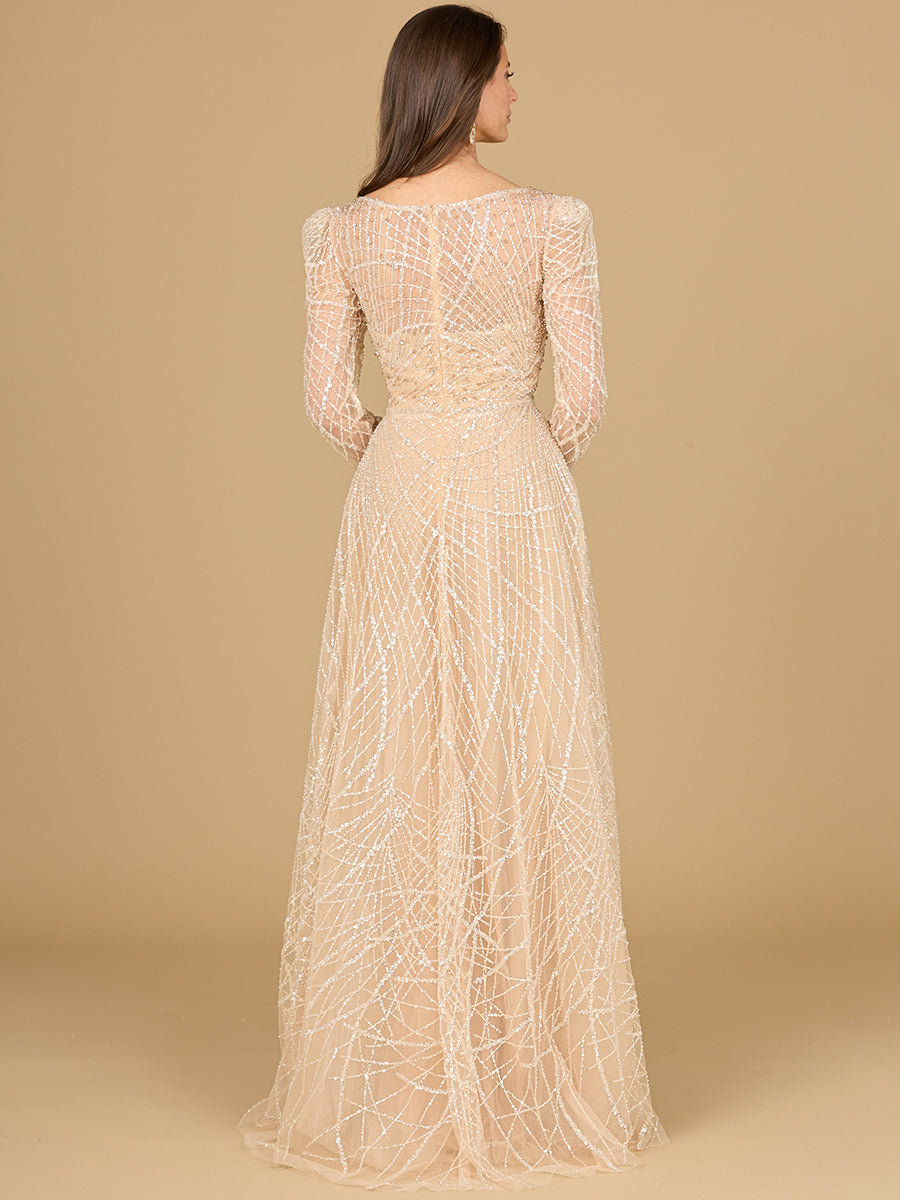 Lara Dresses 29149 Long Beaded Mother of the Bride Formal Dress