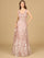 Formal Dresses Long Formal Ombre Lace Evening Gown Blush