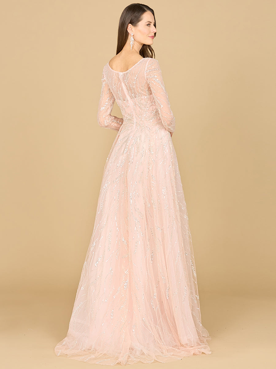 Mother of the Bride Dresses Long Sleeve Mother of the Bride Formal Dress Powder Pink