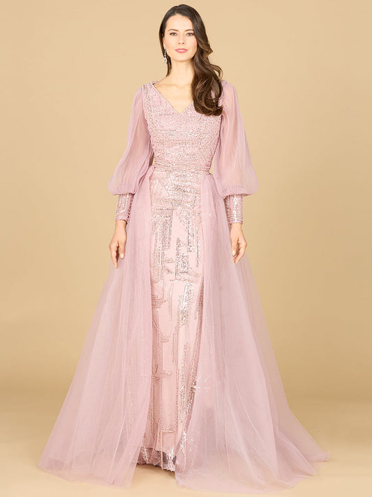 Mother of the Bride Dresses Mothe of the Bride Formal Overskirt Evening Gown Mauve