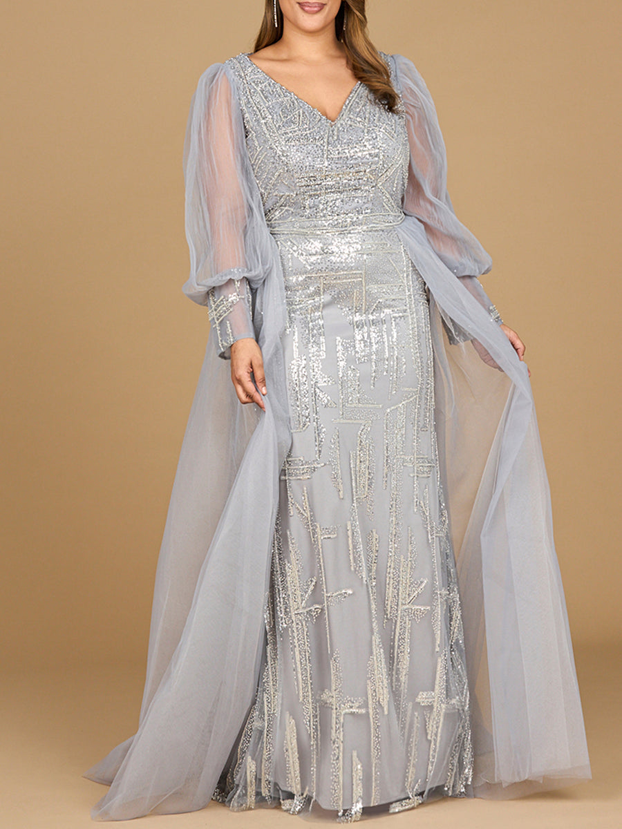 Lara Dresses 29158 Mothe of the Bride Formal Overskirt Evening Gown