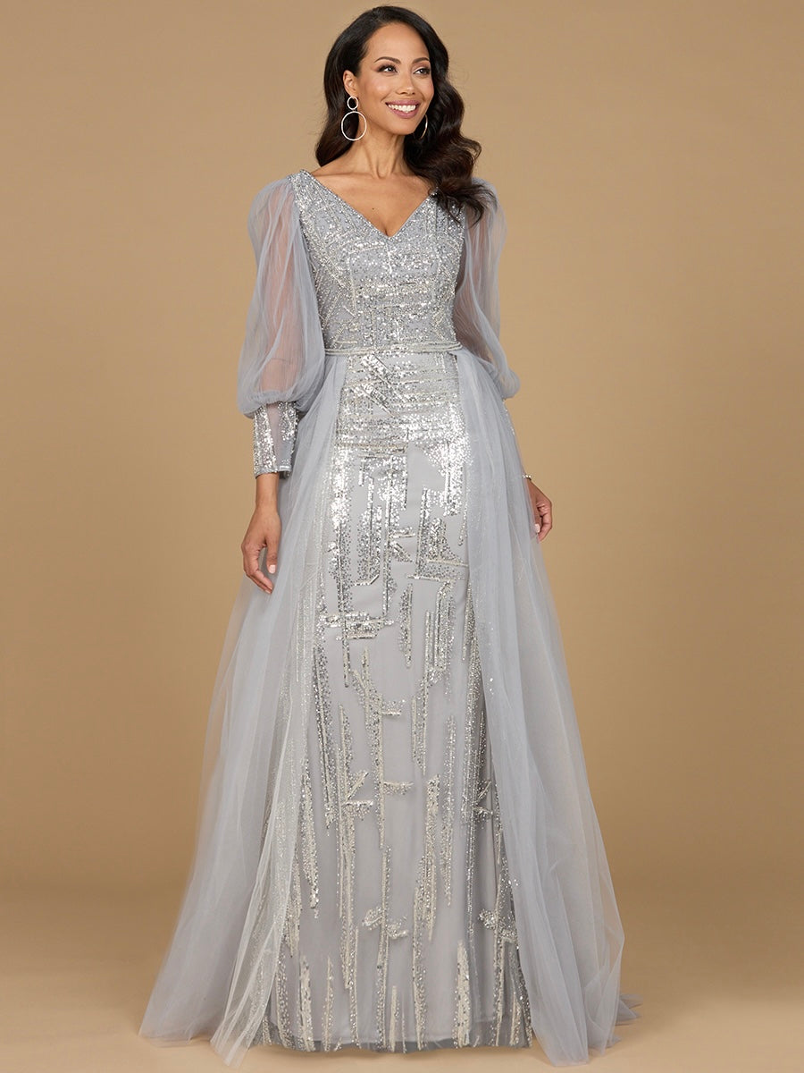 Mother of the Bride Dresses Mothe of the Bride Formal Overskirt Evening Gown Silver