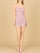 Cocktail Dresses Homecoming Short Fitted Mini Cocktail Dress Blush