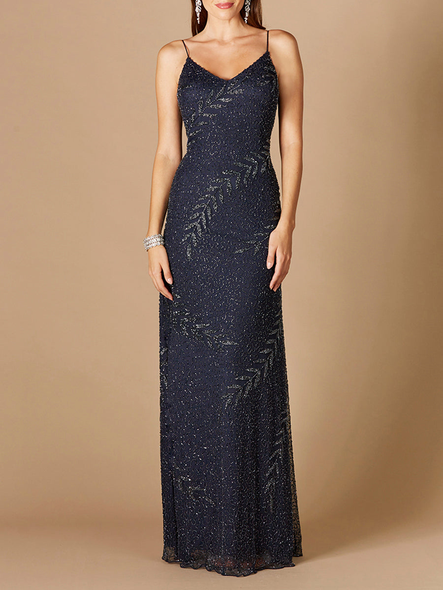 Lara Dresses 29282 Beaded Long Formal Evening Prom Dress