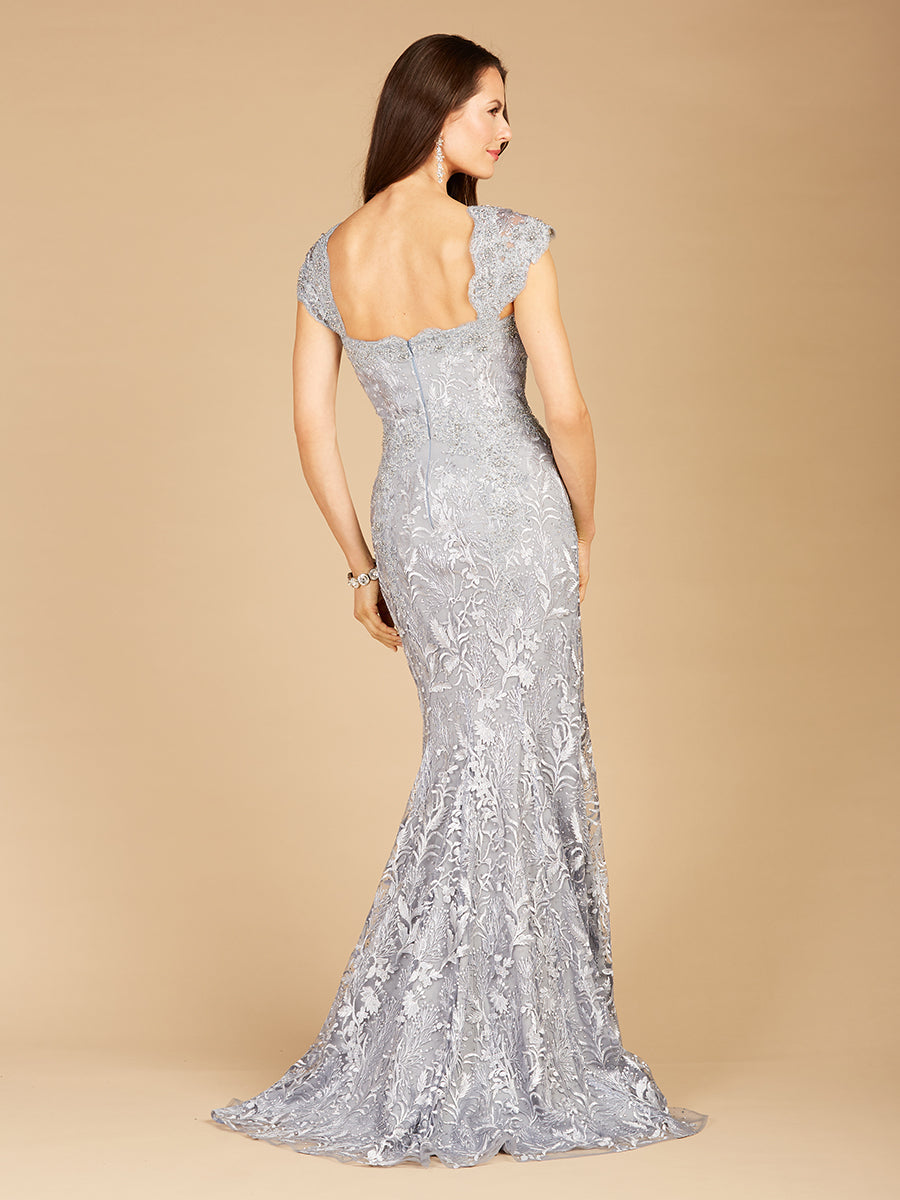 Mother of the Bride Dresses Mermaid Long Mother of the Bride Formal Dress Slate