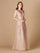 Mother of the Bride Dresses Long Sleeve Mother of the Bride Lace Dress Blush