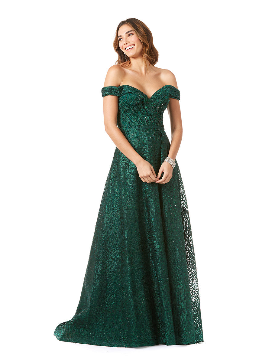 Lara Dresses 29349 Formal Long Prom Lace A Line Dress