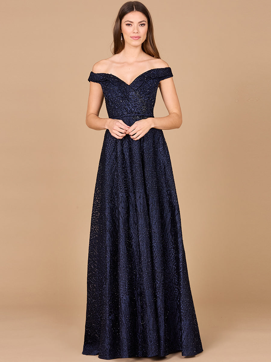 Lara Dresses 29349 Formal Long Prom Lace A Line Dress