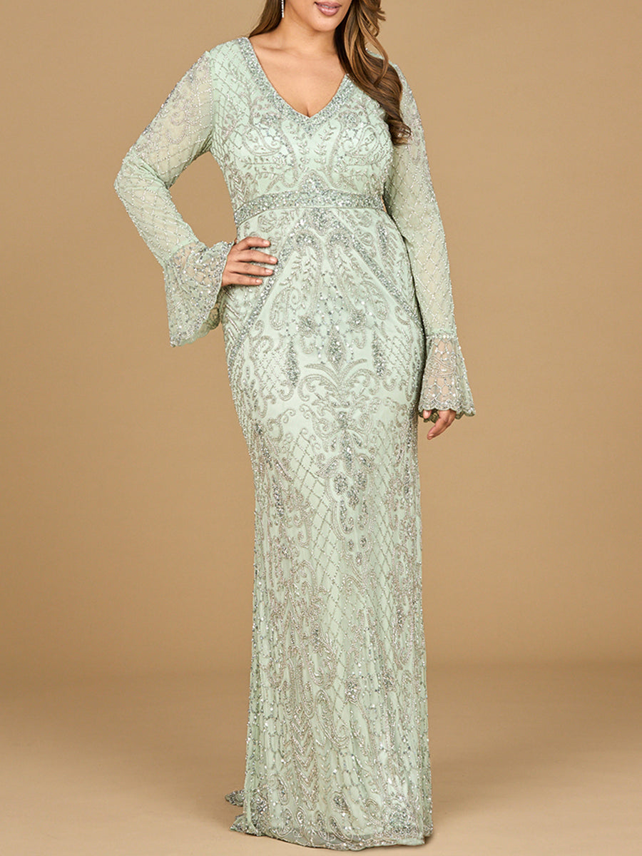 Lara Dresses 29358 Long Mother of the Bride Beaded Formal Pattern Dress