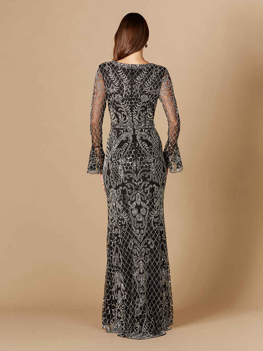 Lara Dresses 29358 Long Mother of the Bride Beaded Formal Pattern Dress