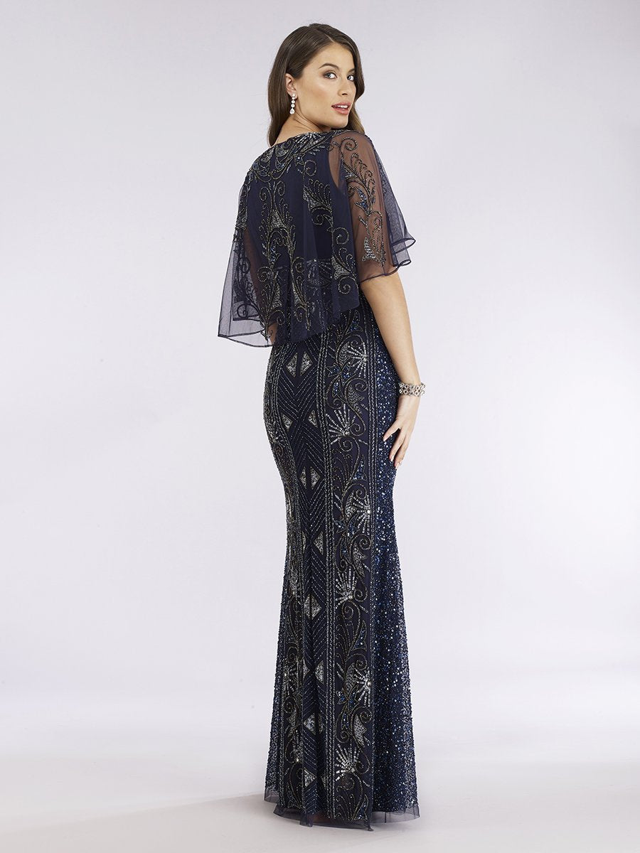 Lara Dresses 29393 Beaded Long Formal Mother of the Bride Dress