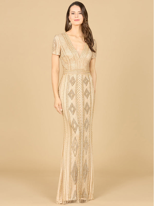 Lara Dresses 29606 Fitted Formal Long Mother of the Bride Mermaid Dress