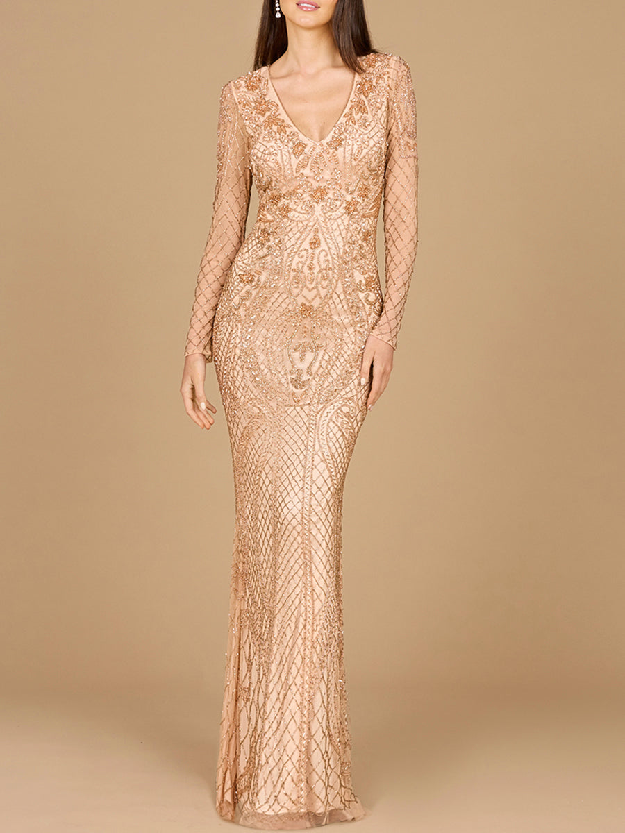 Lara Dresses 29615 Long Fitted Formal Evening Dress