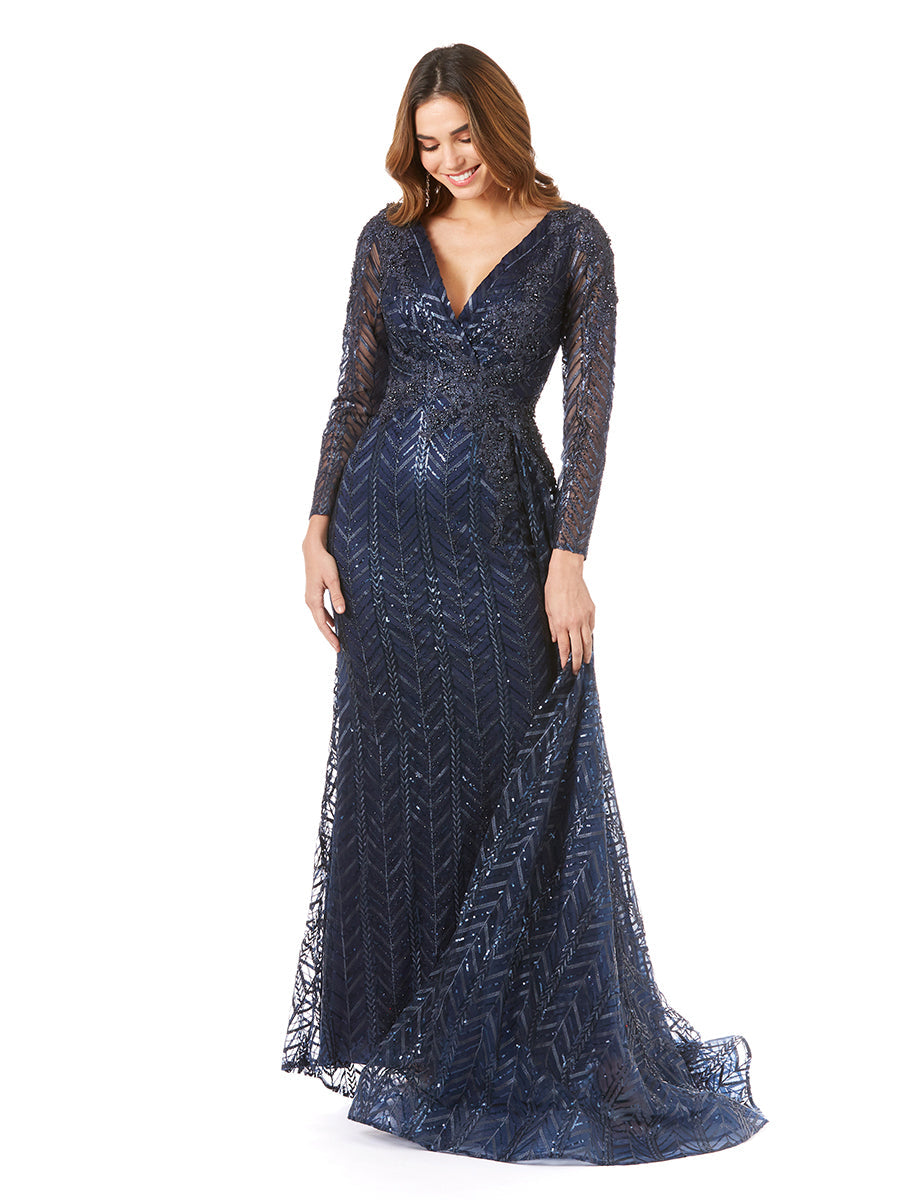 Lara Dresses 29620 Long Formal Mother of the Bride Lace Dress
