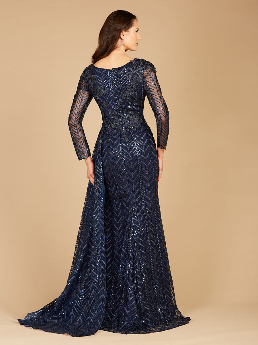 Lara Dresses 29620 Long Formal Mother of the Bride Lace Dress