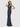 Prom Dresses Beaded Long Formal Fitted Prom Dress Dark Blue