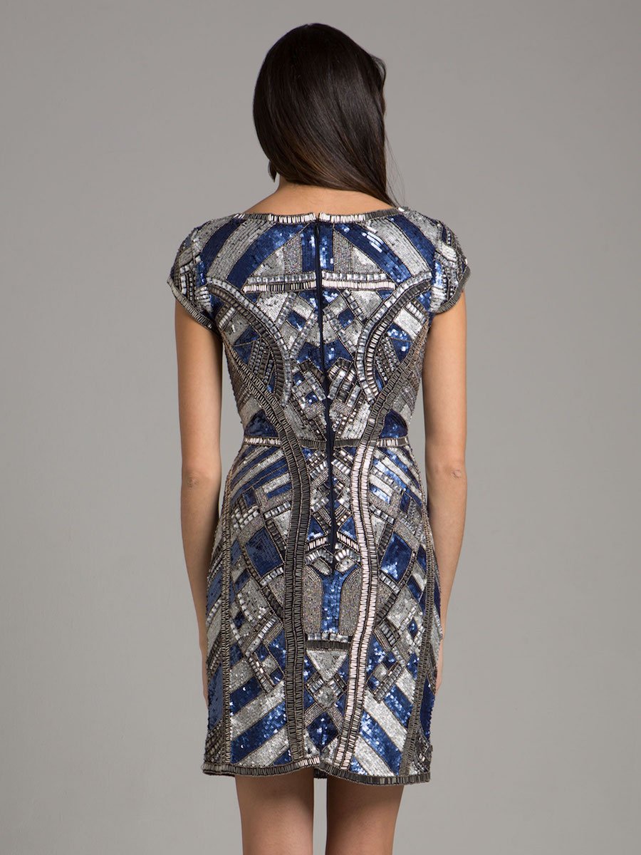 Lara Dresses 29909 Sequin Short Mini Cocktail Dress