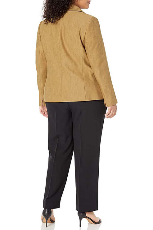 Le Suit 50040233 Long Plus Size Formal Pant Suit