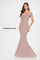Formal Dresses Long Evening Formal Beaded Mermaid Dress Mink