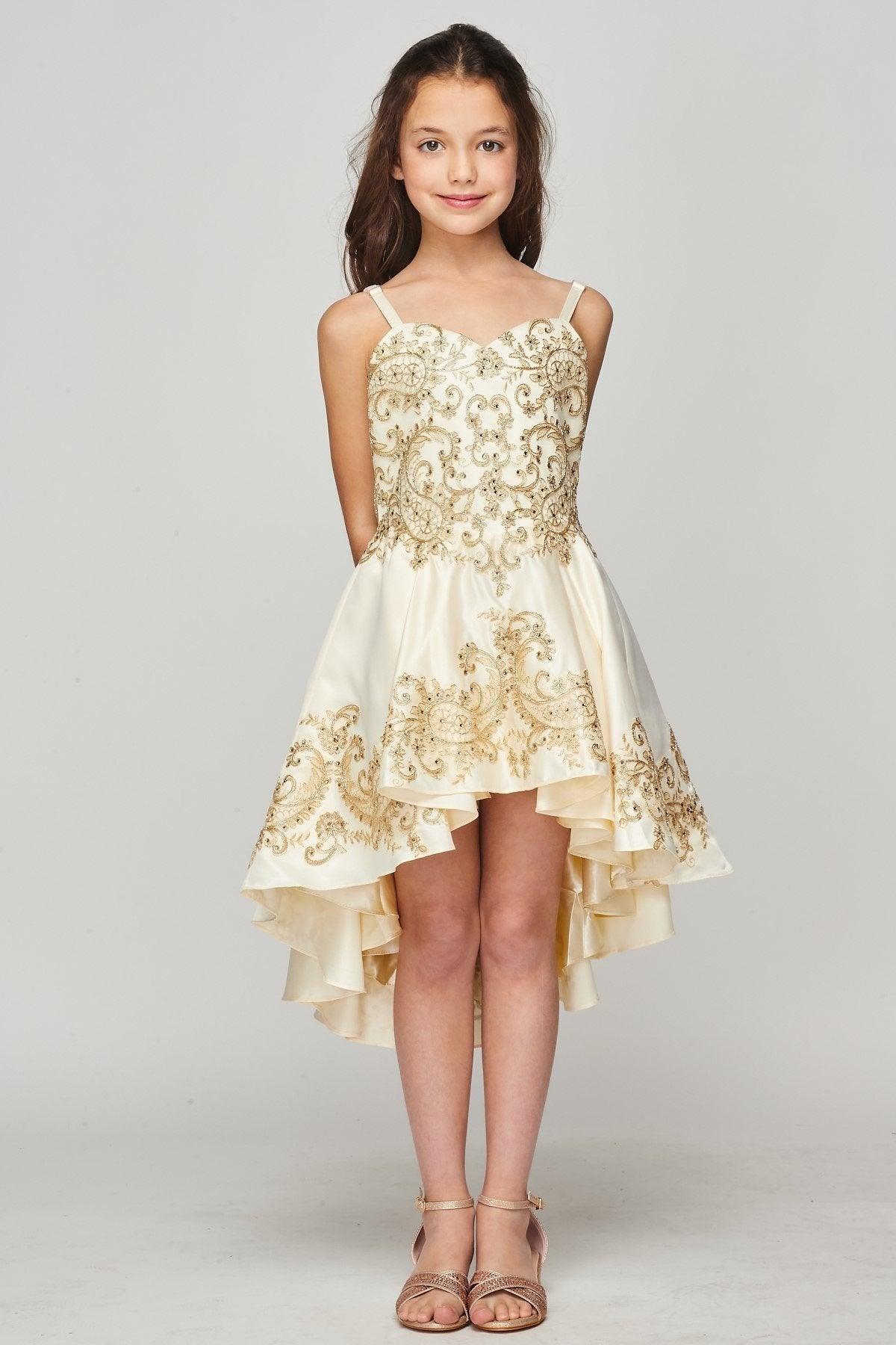 3 Piece Style Ball Gown Flower Girl Dress