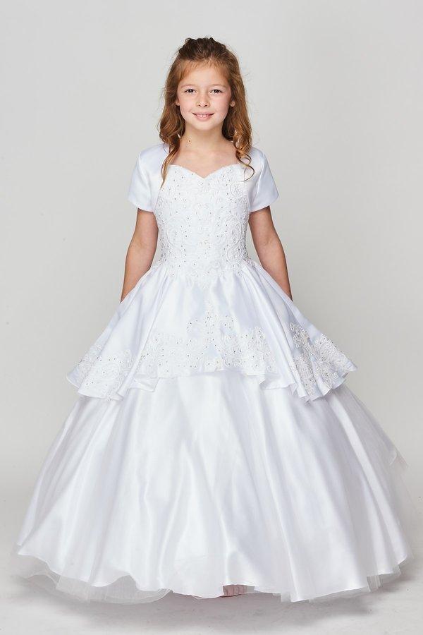 3 Piece Style Ball Gown Flower Girl Dress