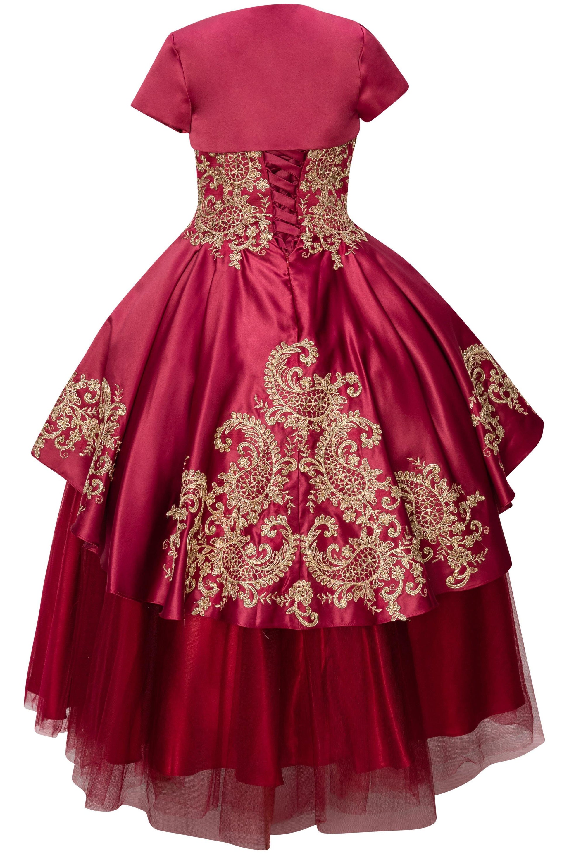 3 Piece Style Ball Gown Flower Girl Dress