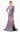 Prom Dresses Long Sleeve Formal Fitted Evening Glitter Dress Orchid