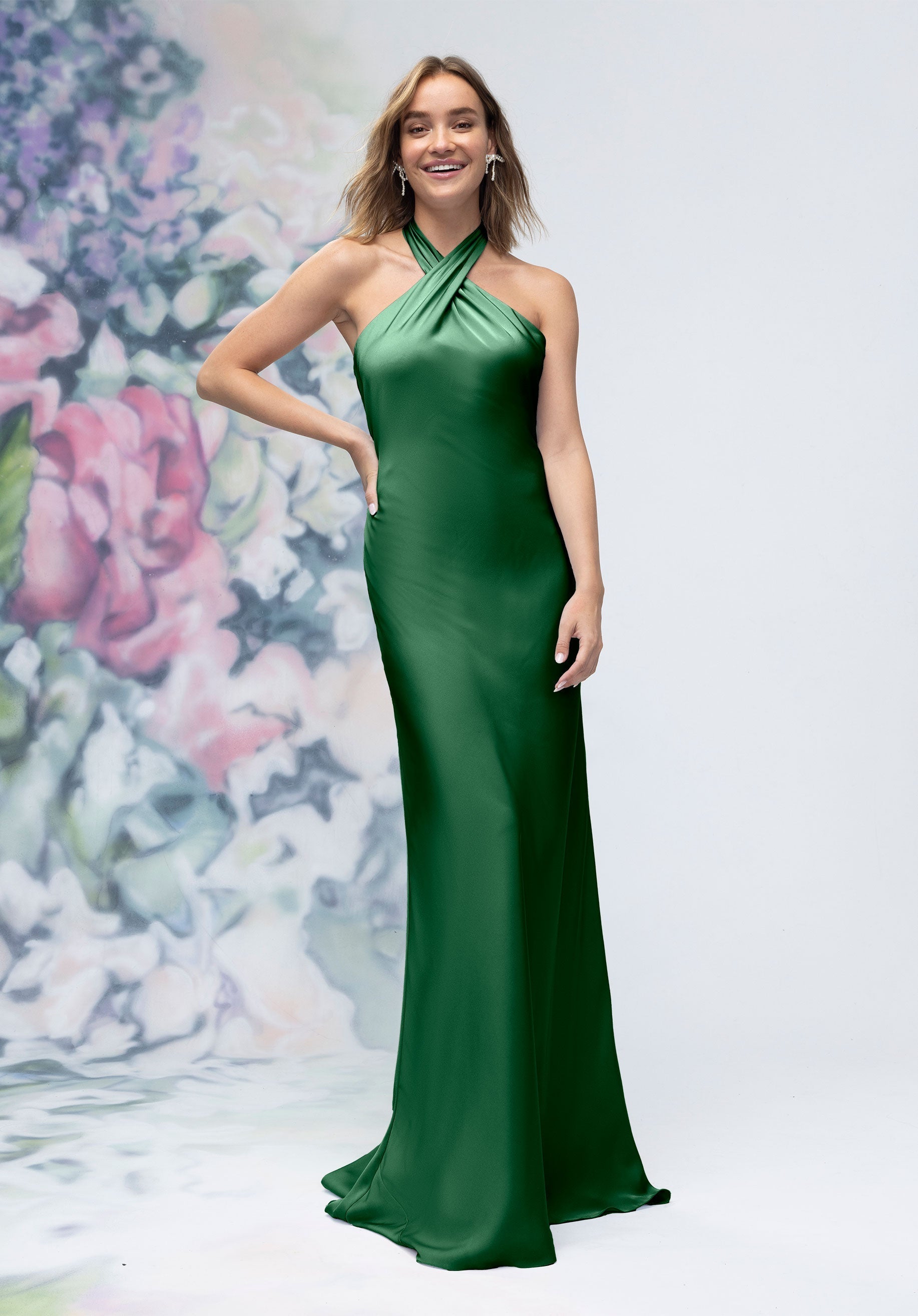 Formal Dresses Fitted Long Evening Formal Dress MGNY Madeline Gardner New York 3030005 Emerald