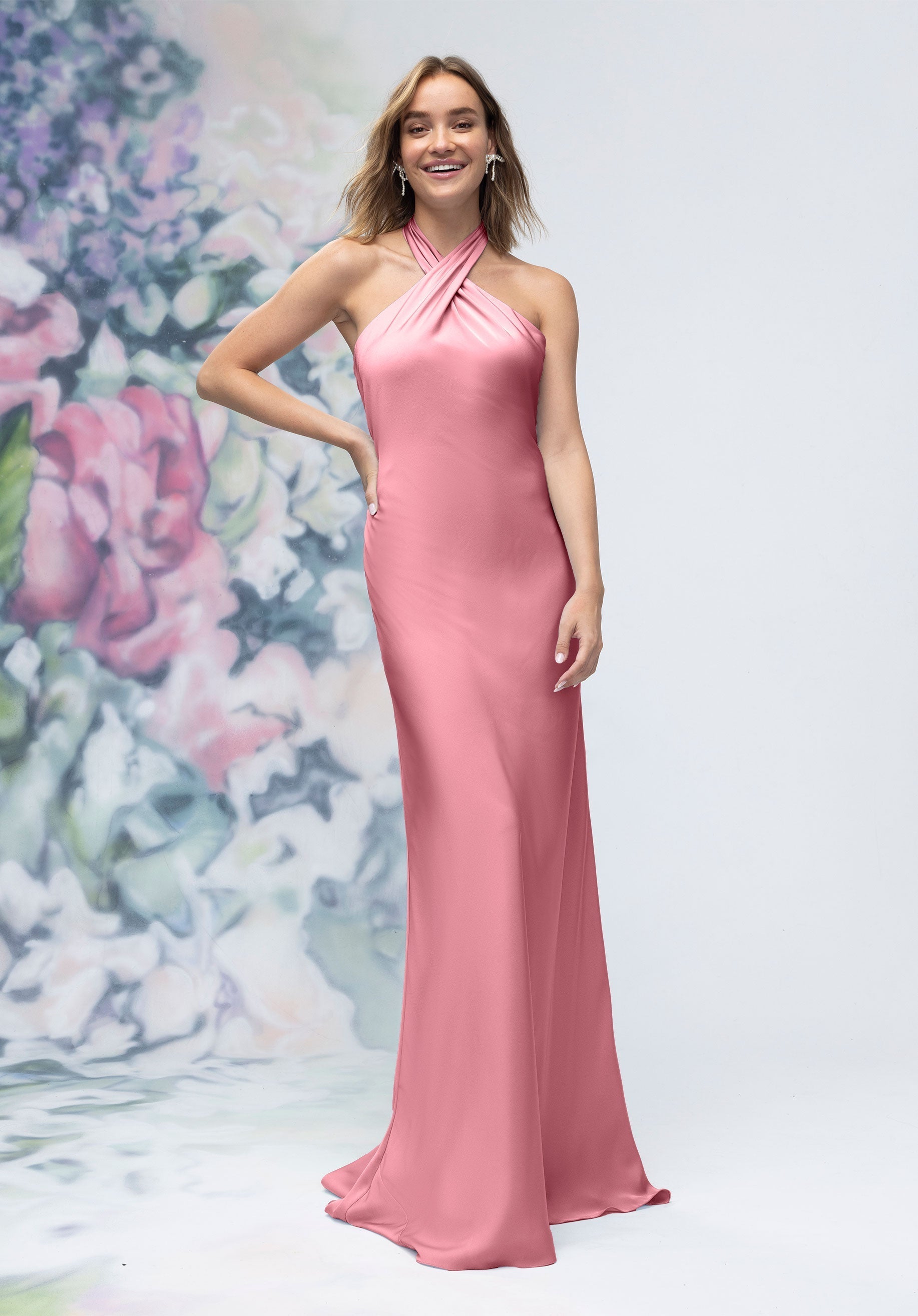 Formal Dresses Fitted Long Evening Formal Dress MGNY Madeline Gardner New York 3030005 Rosewood