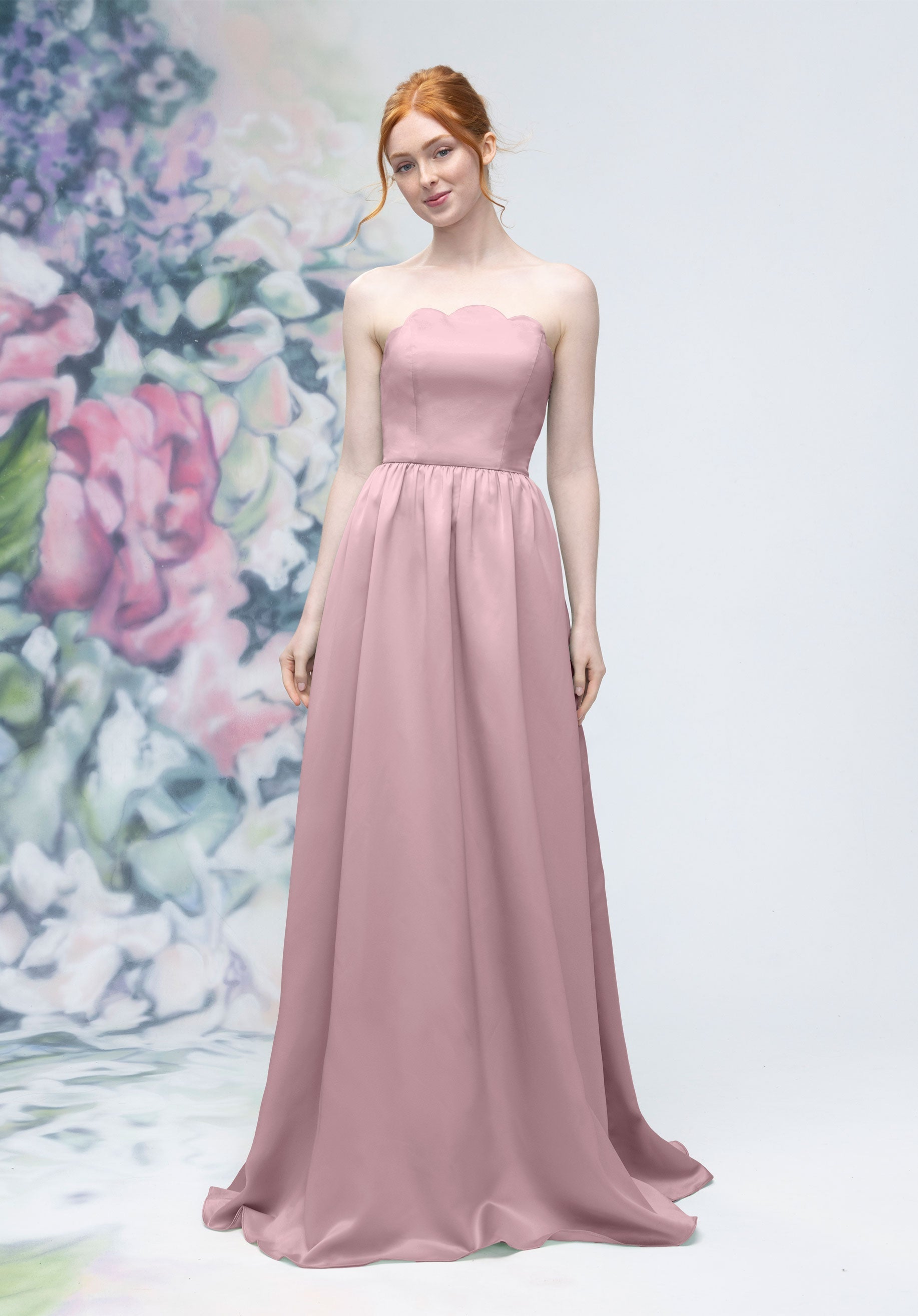 Prom Dresses A Line Long Formal Corset Prom Dress French Lilac